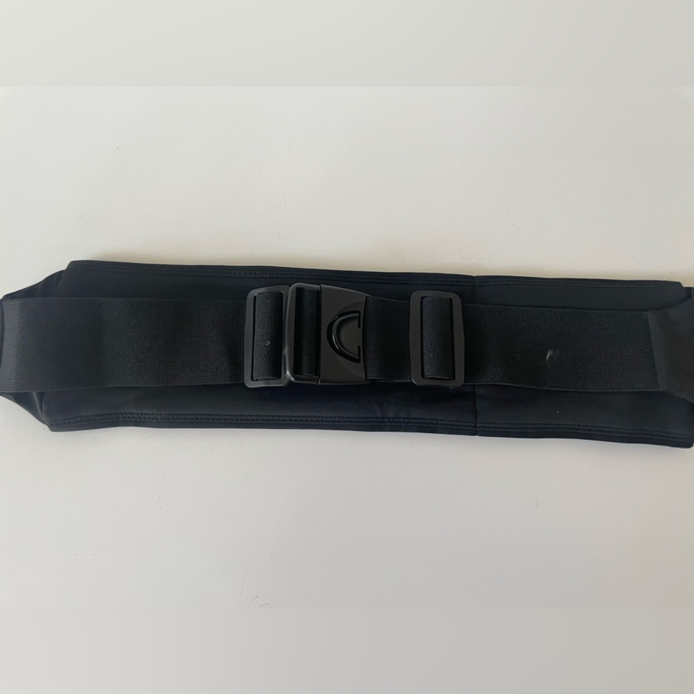 E-Tronic Black Running Belt, Money Belt, Hiking - Picture 2 of 2